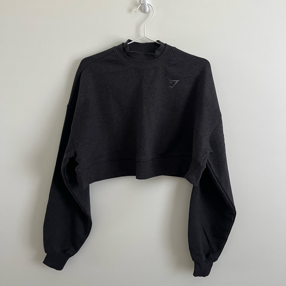 Gymshark REST DAY SWEATS CROPPED PULLOVER